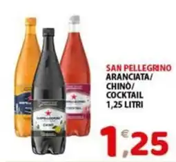 Mio Market San Pellegrino Aranciata/Chinò/Cocktail offerta