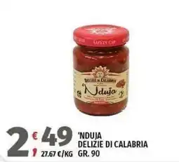 Vivo Supermercati ‘Nduja Delizie di Calabria offerta