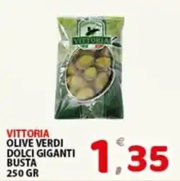 Premium Supermercati Vittoria olive verdi dolci giganti offerta