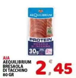 Premium Supermercati Aequilibrium bresaola di tacchino offerta