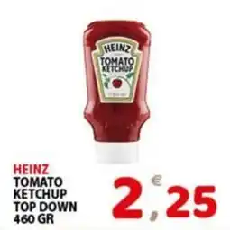 Premium Supermercati Heinz tomato ketchup top down offerta