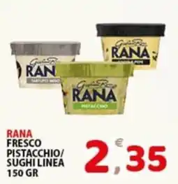 Premium Supermercati Rana fresco pistacchio offerta
