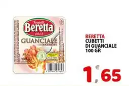 Premium Supermercati Beretta cubetti di guanciale offerta