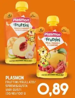 Gran Risparmio Plasmon i Fruttini offerta
