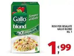 Vivo Supermercati Riso per insalate Gallo Blond offerta