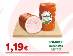 Supermercati Pasquale Prisco Bombieri porchetta offerta