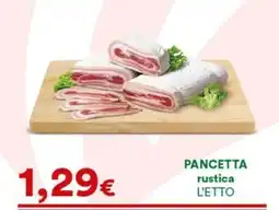 Supermercati Pasquale Prisco Pancetta rustica offerta