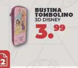 Amashop Bustina tombolino 3D Disney offerta