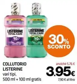 Superconti Collutorio Listerine offerta