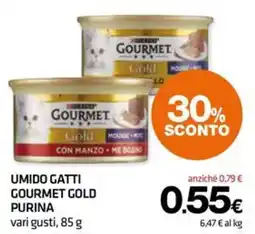Superconti Umidogatti Gourmet Gold Purina offerta