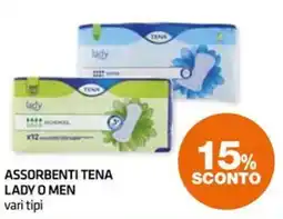 Superconti Assorbenti Tena Lady o Men offerta