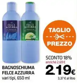Superconti Bagnoschiuma Felce Azzurra offerta