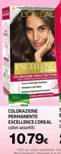 Superconti Colorazione permanente Excellence L'Oréal offerta