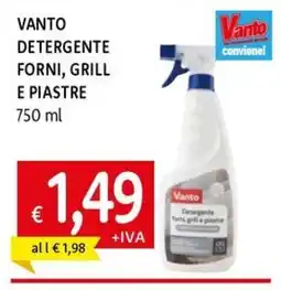 IperFamila Vanto Detergente forni, grill e piastre offerta