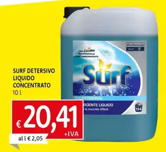 Surf detersivo liquido concentrato