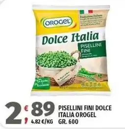 Vivo Supermercati Pisellini fini dolce Italia Orogel offerta