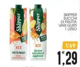 SpesAmica Skipper succhi di frutta vari gusti offerta