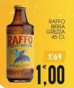 SpesAmica Raffo birra grezza offerta