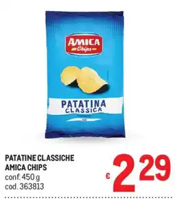 Metro Patatine classiche Amica Chips offerta