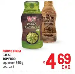 Metro Salse Top Food offerta