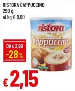 IperFamila Ristora Cappuccino offerta
