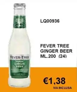 Italy Cash and Carry Fever-Tree Ginger Beer offerta