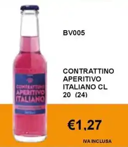 Italy Cash and Carry Contrattino Aperitivo Italiano offerta