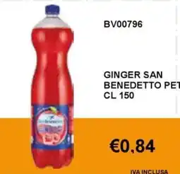 Italy Cash and Carry Ginger San Benedetto Pet offerta