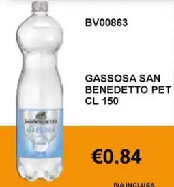 Italy Cash and Carry Gassosa San Benedetto PET offerta
