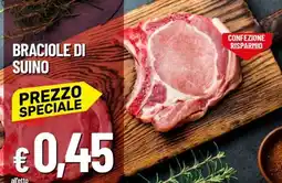 IperFamila Braciole di suino offerta