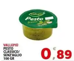 Il Centro Superstore Vallepiù Pesto Classico offerta