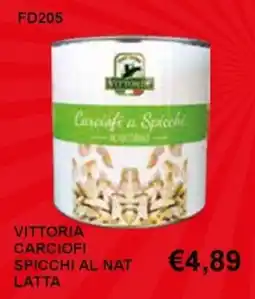 Italy Cash and Carry Vittoria carciofi spicchi al nat offerta