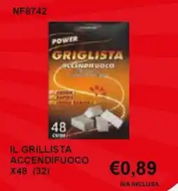 Italy Cash and Carry Il grillista accendifuoco offerta