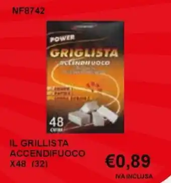 Italy Cash and Carry Il grillista accendifuoco offerta