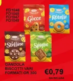 Italy Cash and Carry Gandola biscotti vari offerta