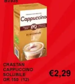 Italy Cash and Carry Crastan Cappuccino Solubile offerta