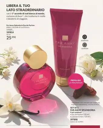 Avon Far Away Splendoria Eau de Parfum offerta