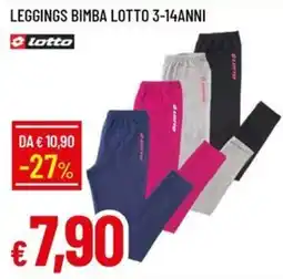 IperFamila Leggings Bimba Lotto offerta