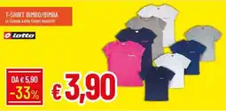 IperFamila T-shirt Bimbo/Bimba Lotto offerta