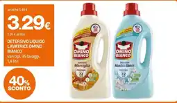 Superconti Detersivo liquido lavatrice Omino Bianco offerta