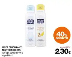 Superconti Deodoranti Neutro Roberts offerta