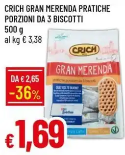 IperFamila Crich gran merenda pratiche offerta
