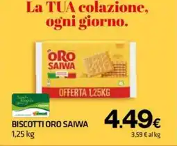 Superconti Biscotti Oro Saiwa offerta
