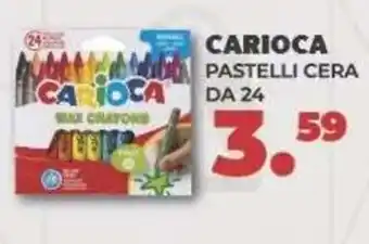 Carioca pastelli cera