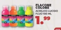 Amashop Flacone colore acrilico lucido fluo offerta