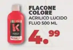 Amashop Flacone colore acrilico lucido fluo offerta