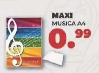 Maxi musica A4
