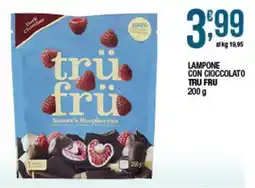 Sidis Lampone con cioccolato Tru Frü offerta