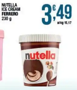Sidis Nutella ice cream Ferrero offerta
