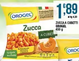 Sidis Zucca a cubetti Orogel offerta